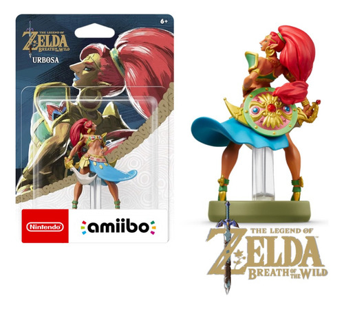 Amiibo Urbosa Zelda Breath Of The Wild Nintendo / Mathogames