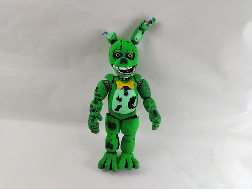 Five Nights Freddys Juguete Spring Bonnie Nigthmare Verde