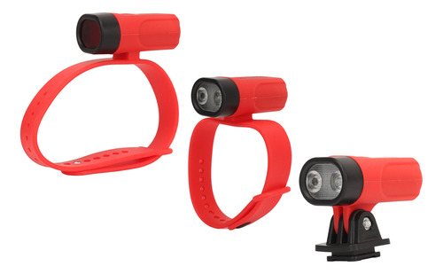 Linterna Recargable Por Usb Para Casco De Muñeca Y Tobillo,