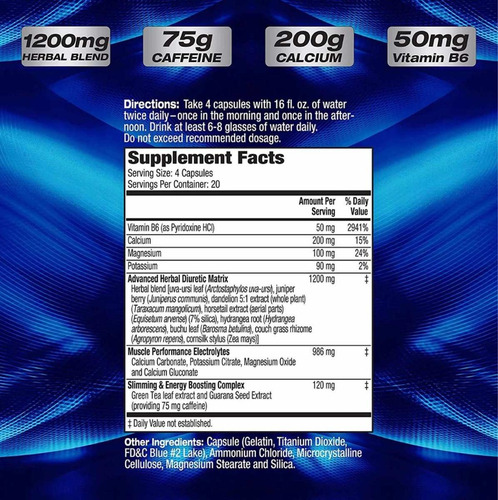 Xpel Mhp - 80 Capsulas - Diuretico