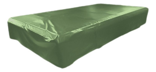 Funda Mediana Para Mesa De Billar, Rms Innova Línea Luxury Paño Verde Musgo