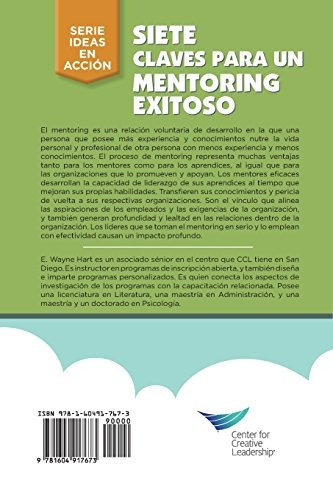 Libro : Seven Keys To Successful Mentoring (spanish) - H...