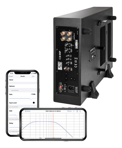Osd Ss8dsp Subwoofer De Instalación Activo 8  Super Slim