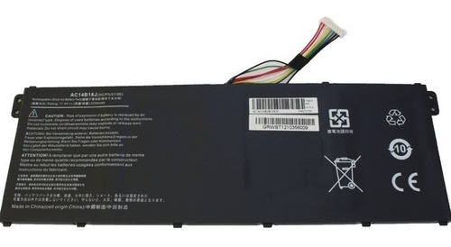 Bateria Compatible Con Acer Ac14b13j Calidad A