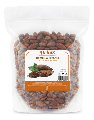 Semilla Grano De Cacao Criollo 1 K 