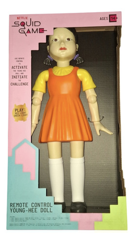 Squid Game Young-hee Doll Muñeca Juego Del Calamar Control R