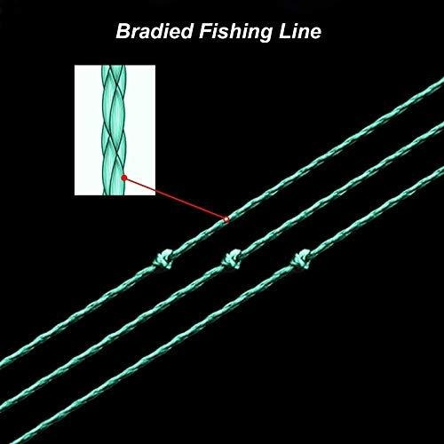 Braided Fishing Line 4 Or 8 Strands Abrasion Resistant