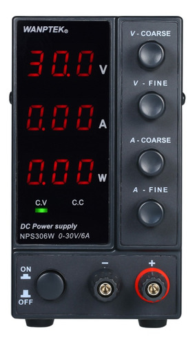 Wanptek Nps306w 0-30v 0-6a Fuente De Alimentación De Cc De
