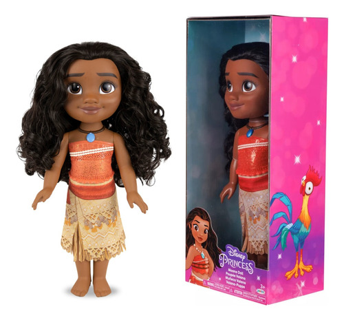 Muñeca Moana Princesa Disney Articulada Premium 38cm