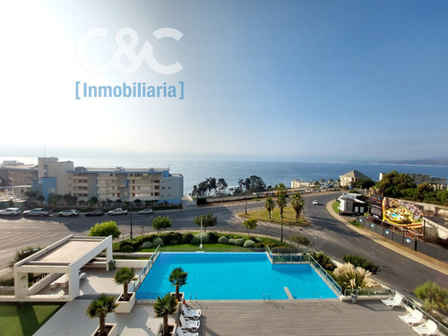 3 Dorm, Amoblado, Espectacular Vista, C Montemar