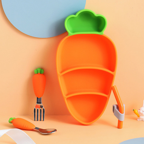Modelado De Platos Con Forma De Zanahoria Para Niños