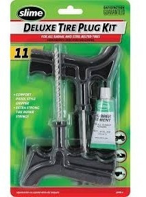 Imagen 4 de 9 de Kit De Herramientas Para Parchar Neumaticos Deluxe Kit Slime
