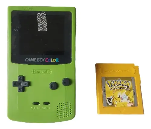 Nintendo Game Boy Color Ips Kiwi + Pokemon Yellow | MercadoLivre