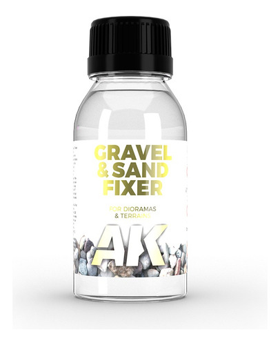 Ak Interactive Gravel And Sand Fixer 100ml