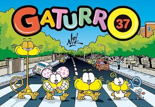 Libro Gaturro 37 - Ediciones De La Flor - Nik