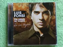 Comprar Eam Cd + Dvd Luis Fonsi Palabras Del Silencio Un Año Despues