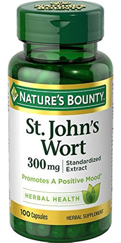 Nature's Bounty St. John's Wort Pills And Herbal Health Supp