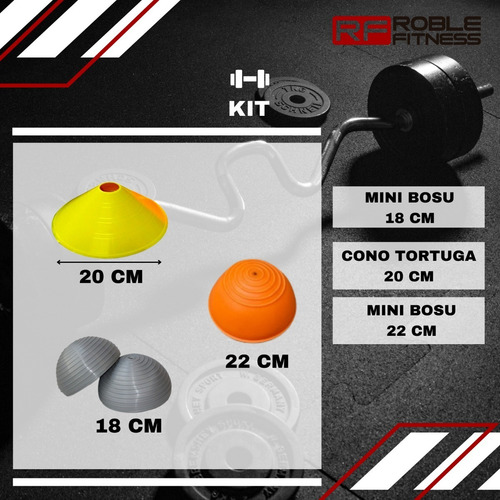 Imagen 4 de 10 de Kit Entrenamiento Ejercicio Coordinación Funcional Envios