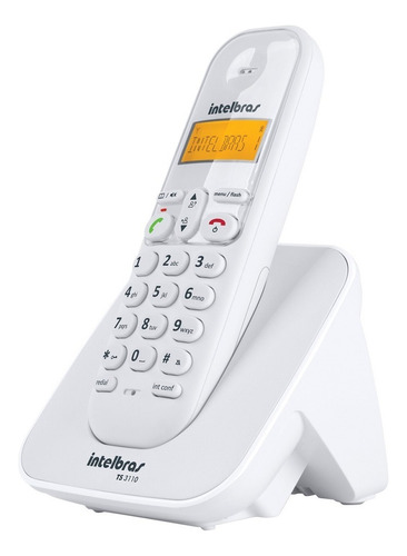 Aparelho Telefone Sem Fio 2 Ramal Bina Bat Eria Alta Duração