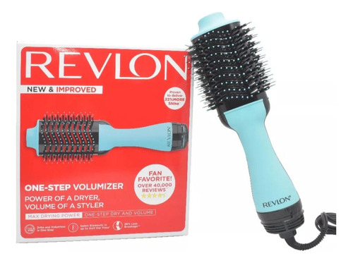 Cepillo Secador Verde Menta Revlon 