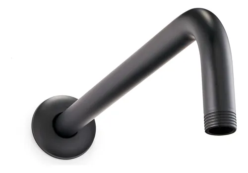 Brazo De Ducha A Pared Edge 40cm Negro