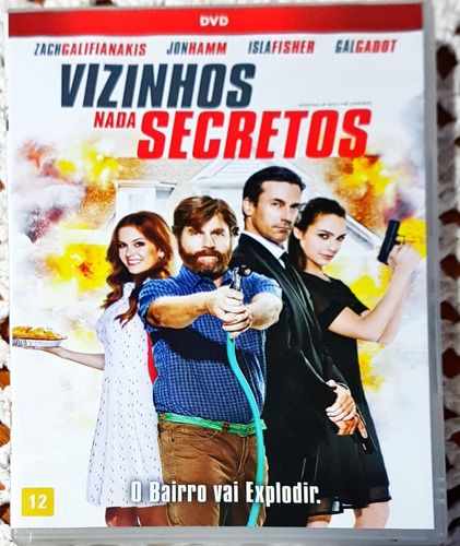 Filme Dvd - Vizinhos Nada Secretos - Gal Gadot - Isla Fisher
