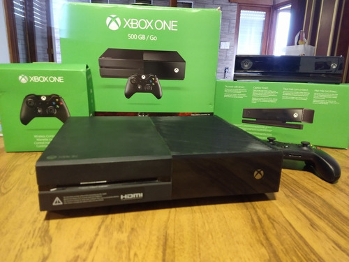 Xbox One 500 Gb + Kinect + Joystick