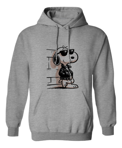 Sudadera Con Gorro Snoopy Siempre Cool