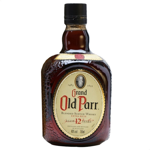 Whisky Old Parr De Luxe 750ml Whiskey Escoces Scotch Blended