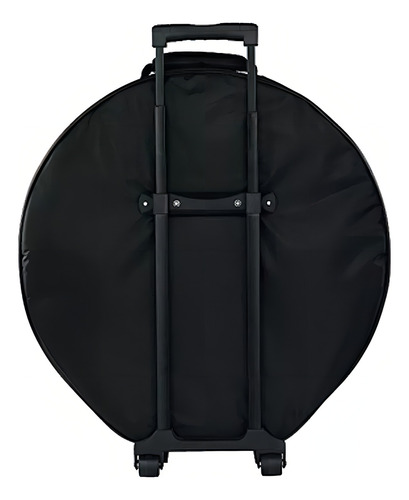 Bag Rockbag Para Prato Bateria Com Rodinha Rb22740 B/p Plus Cor Preto