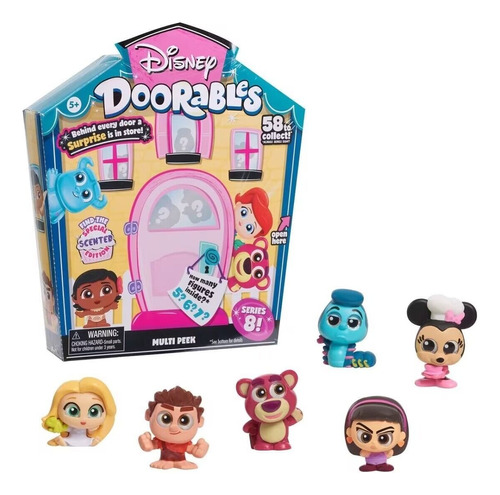 Mini Bonecos Colecionáveis Disney Doorables Series 7