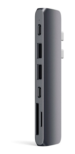 Hub Adaptador Usb-c/ Hdmi 4k/ Usb 3.0/ Sd Micro Sd - Satechi