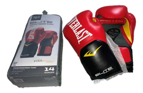 Imagen 5 de 5 de Guantes De Box Everlast Elite Prostyle 14 Y 16 Palomares Fpx