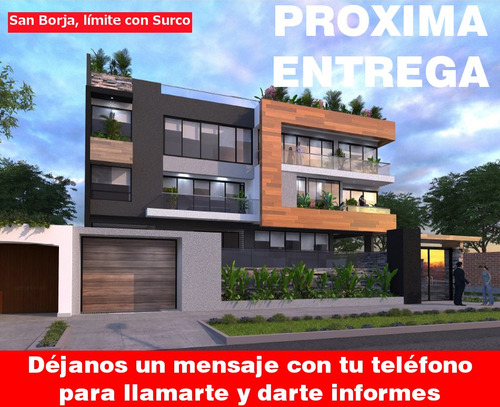 Imagen 1 de 12 de Departamento Con Balcon Vista A Calle 2do Piso En Chacarilla San Borja