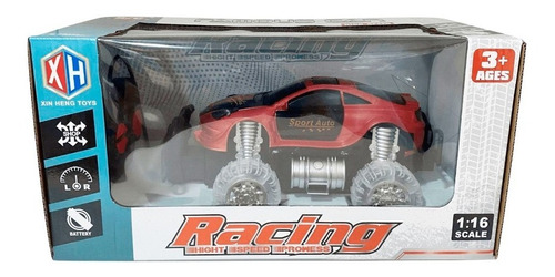 Sport Auto A Radio Control Escala 1:16 Luz Y Sonido