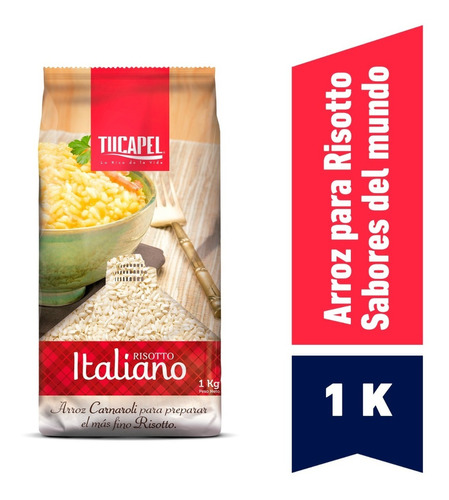 Arroz Risotto Italiano Tucapel 1kg