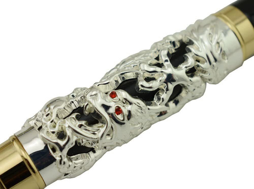 Perlas Jinhao Fuente Del Dragon Pluma Punta Fina Color ...