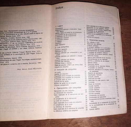 Matemática Libro Del Maestro Miguel Angel Malatesta, Huemul (Usado)