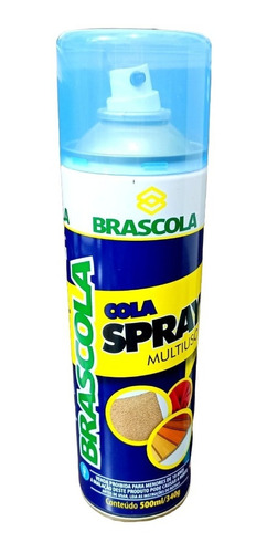 Cola P/ Forrações Spray Multiuso Brascola Tapeceiro 340g