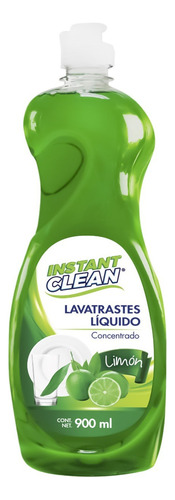 Lavatrastes Instant Clean 900 Ml Aroma Limón Liquido