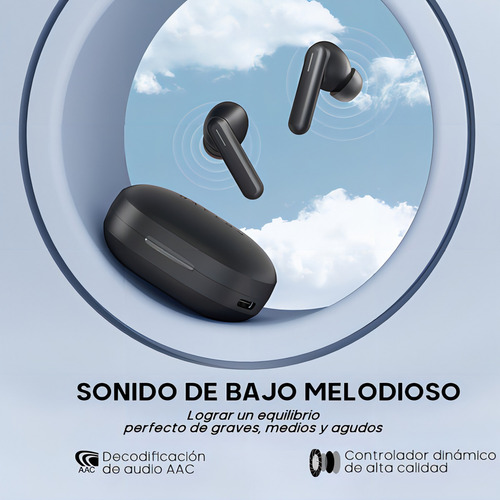 Haylou Gt7 Neo Auriculares In-ear Gamer Bluetooth 5.2 Htg