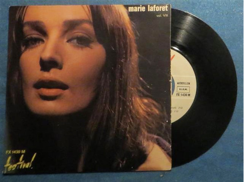 Ep Vinilo Marie Laforet Vol. Viii Imp Francia 1965 Sin Uso