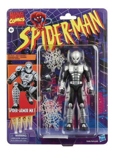 Spider-armor Mk I Spider Man Marvel Legends Retro