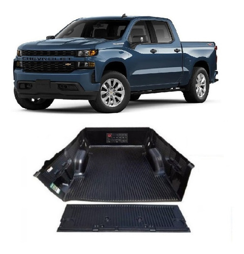 Protector De Cajón Ruggedliner Silverado 2020/2022 4 Puertas