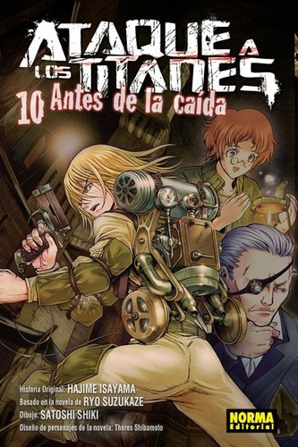 Manga Ataque A Los Titanes Antes De La Caida Tomo 10 - Norma