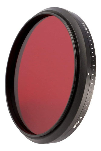 Filtro Infrarrojo Foto4easy De 82 Mm, Ajustable De 530 Nm A