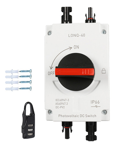 Interruptor Fotovoltaico Dc 32a 4p Ip66