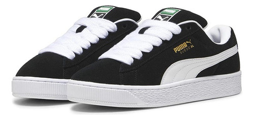 Zapatillas Puma Suede Xl Originales Negras (horma Chica)