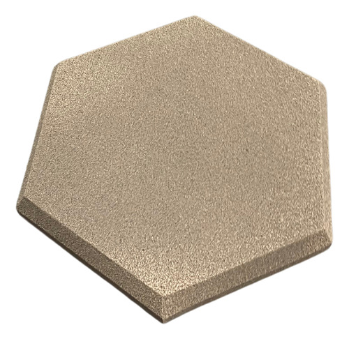 Espuma Acústica Hexagonal Colorida 30cm X 2cm 90 Pçs