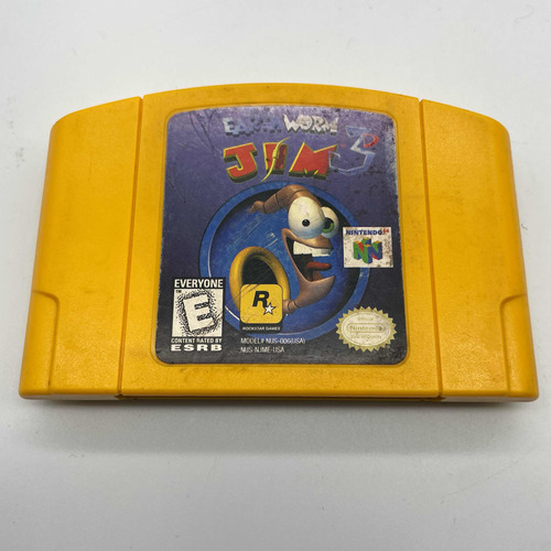 Earthworm Jim 3d N64